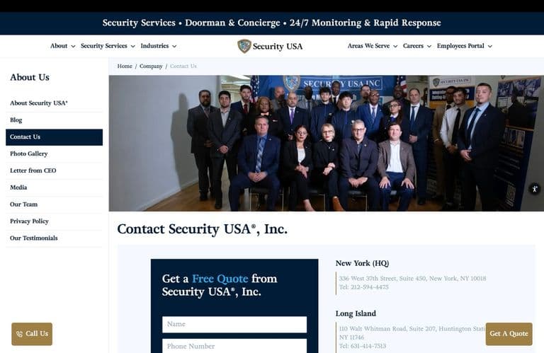 Contact Page