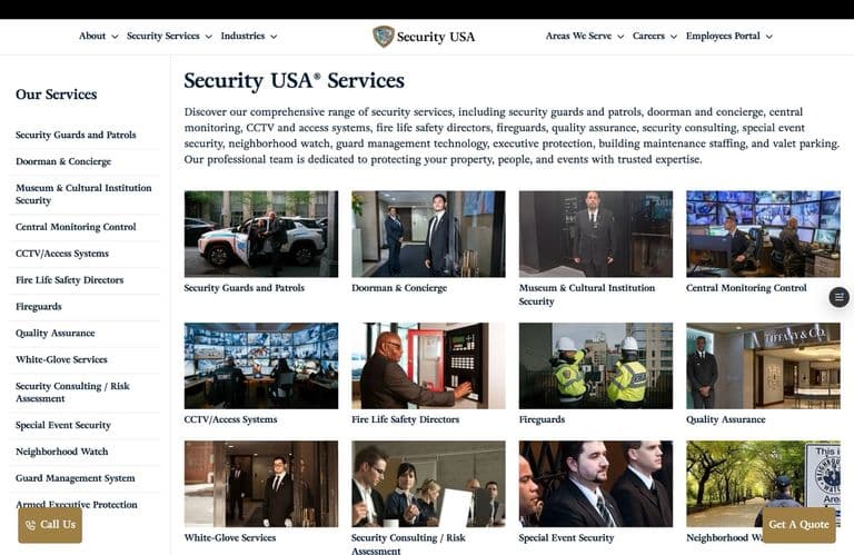Services Page